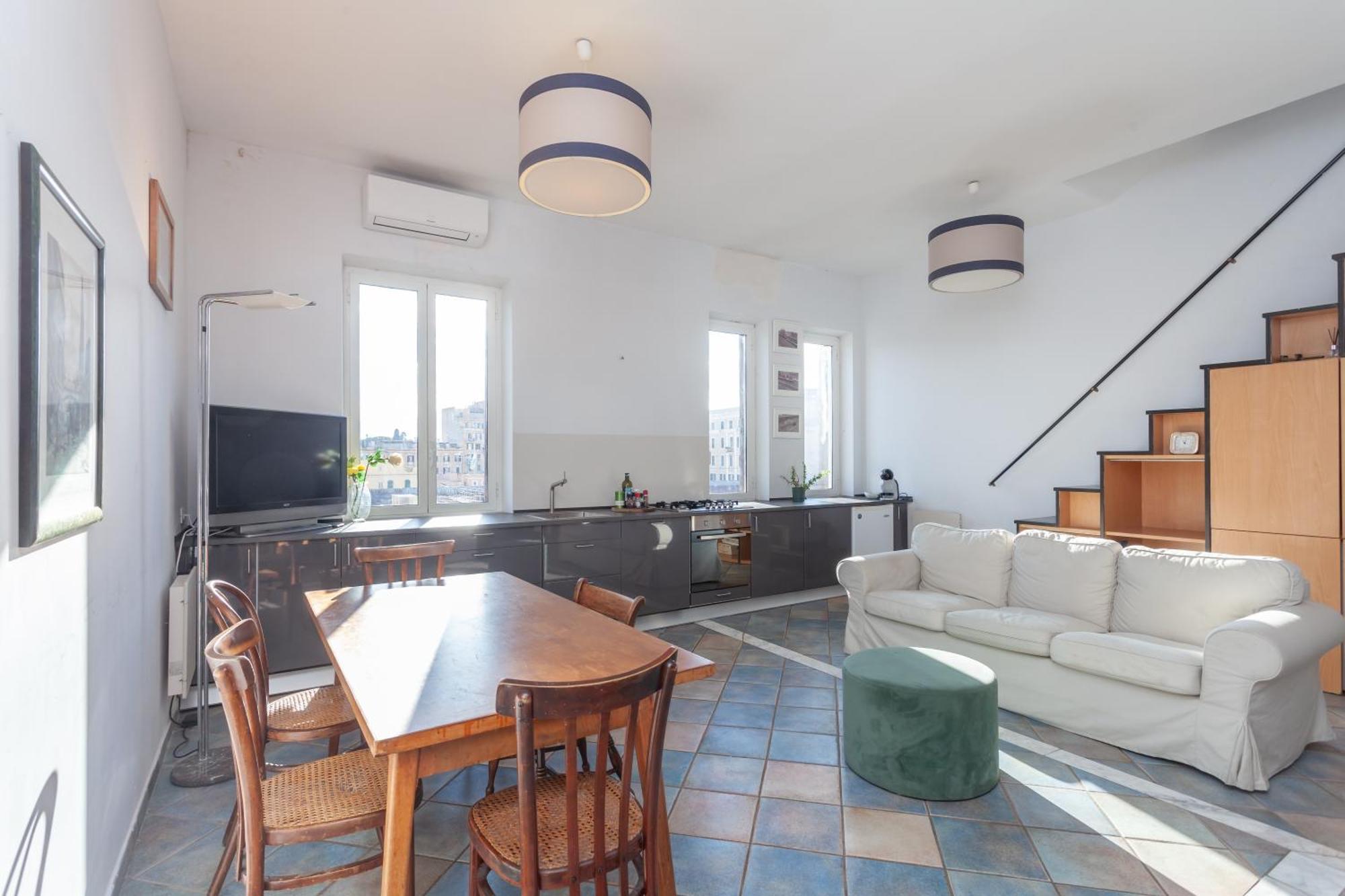 Apartamento San Lorenzo Skyrail Loft - By Openroma Roma